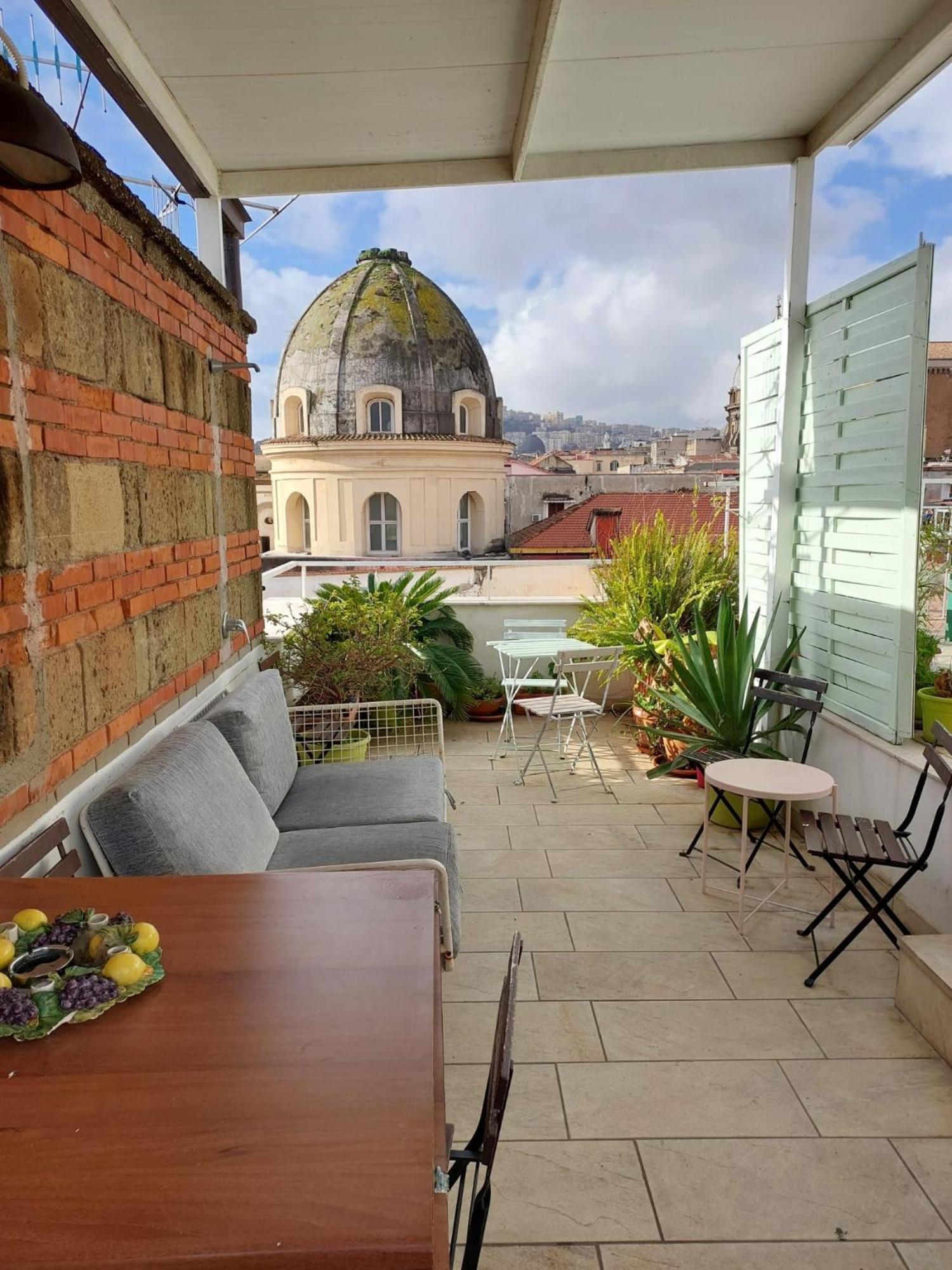 Ferienwohnung S- Naples Loft With Balcony In The Historic Center Exterior foto